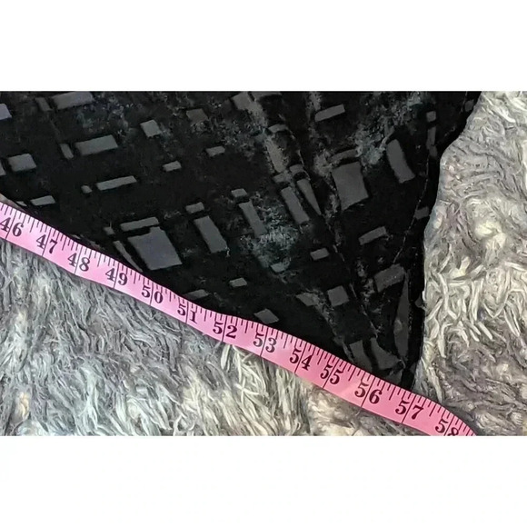 Valerie Stevens Black Velvet Beaded Lux Evening Gown - Picture 5 of 16